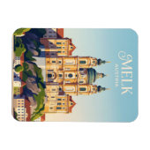 Stift Melk Österreich Magnet (Horizontal)
