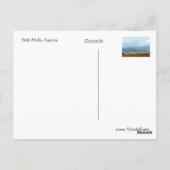 Stift Melk, Österreich Postkarte (Rückseite)