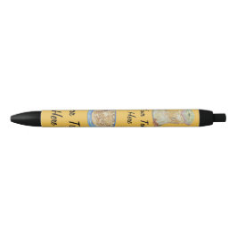 Stift mit Apfelkern, Apfelkuchen und niedlichem Ma