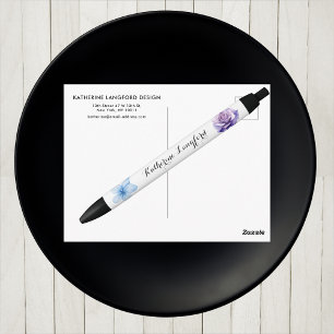 Stift mit Blumenmuster   Individuelles Bürogesehen