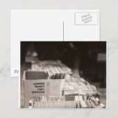 Stift Postkarte (Vorne/Hinten)