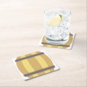 Stift Rechteckiger Pappuntersetzer (Vor Ort)