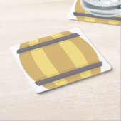 Stift Rechteckiger Pappuntersetzer (angewinkelt)