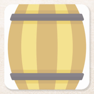 Stift Rechteckiger Pappuntersetzer