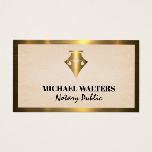 Stift | Rechtliche Skala | Gold - Metallgrenze (Vorderseite)