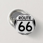 Stift „ROUTE 66 " Button (Vorne & Hinten)