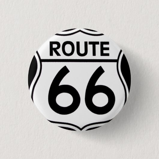 Stift „ROUTE 66 " Button (Vorderseite)