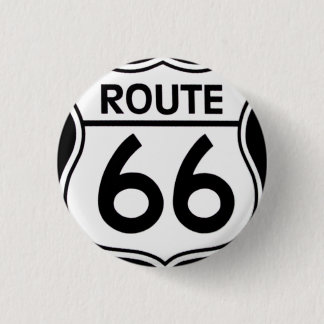 Stift „ROUTE 66 " Button