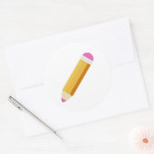 Stift Runder Aufkleber (Umschlag)