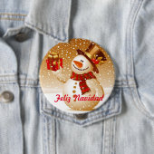 Stift Schneemann Button (Beispiel)