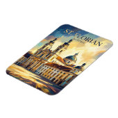 Stift St. Florian Österreich Magnet (Linke Seite)