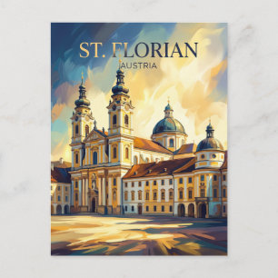 Stift St. Florian Österreich Postkarte