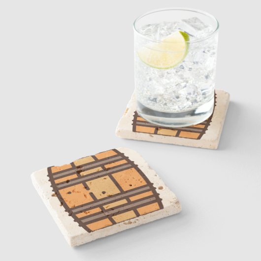 stift steinuntersetzer (Seitenansicht)