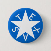 Stift Texas De Zavala Flag Button (Vorderseite)