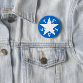 Stift Texas De Zavala Flag Button (Beispiel)