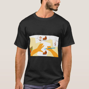 Stift- und Papierkunst T-Shirt