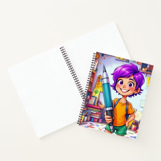 Stift und Stift Notizblock (Innenseite)