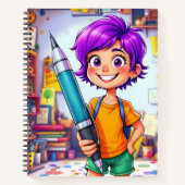 Stift und Stift Notizblock (Vorderseite)