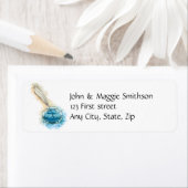 Stift und Tinte Schriftsteller Art Custom Label (Insitu)