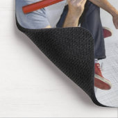 Stift Vs Kamera - 3D Art - Fotograf Mousepad (Ecke)