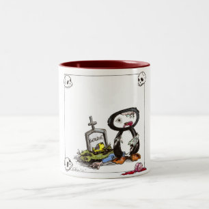 Stift-Zombie Zweifarbige Tasse