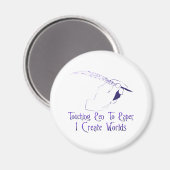 Stift zum Papier Magnet (Vorderseite/Rückseite)