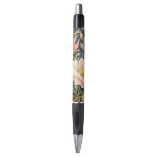 Stifte - Art Nouveau Rosa Blumenmuster  Kugelschreiber