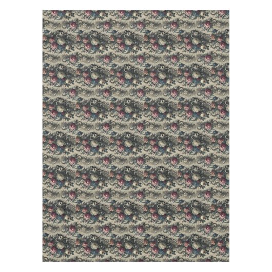 Stifte der Dekadenz - gotisches Mittelmuster Tischdecke (Vorderseite)