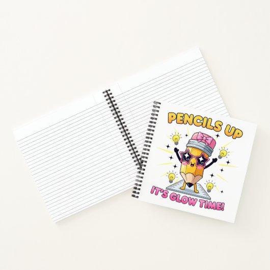 Stifte hoch Es ist langsam Notizblock (Innenseite)