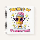 Stifte hoch Es ist langsam Notizblock (Vorderseite)