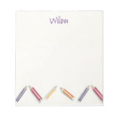 Stifte Notepad anpassbar Notizblock (Vorderseite)