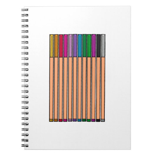 Stifte Notizblock (Vorderseite)