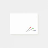 Stifte Post-it Klebezettel (Vorderseite)