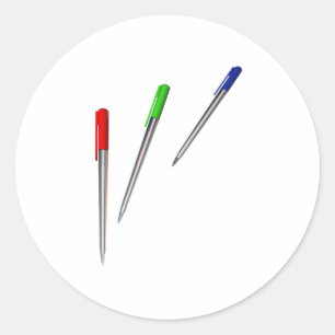Stifte Runder Aufkleber
