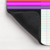 Stifte und Notebook Mousepad (Ecke)
