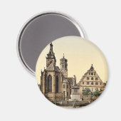 Stiftkirche, Stuttgart, Wurtemburg, selten P Magnet (Vorderseite/Rückseite)