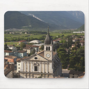 Stiftskirche am Morgen, Arco, Trentino Mousepad