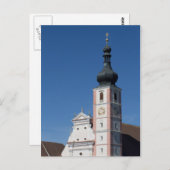 Stiftskirche Geras Postkarte (Vorne/Hinten)