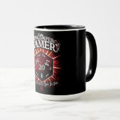 Stiftu. PapierGamer Tasse (VorderseiteRechts)