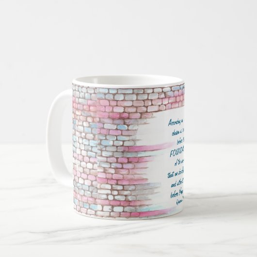 Stiftung der Welt Kaffeetasse (Vorderseite Links)