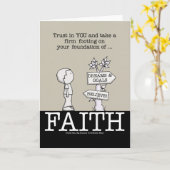 Stiftung des Glaubens Karte (Gelbe Blume)