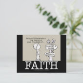 Stiftung des Glaubens Postkarte (Stehend Vorderseite)