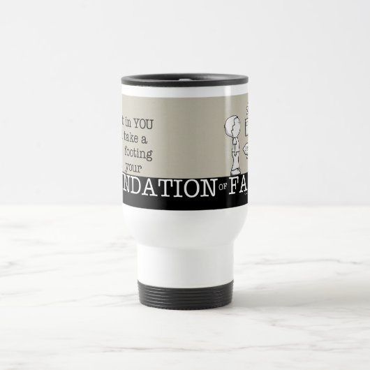 Stiftung des Glaubens Reisebecher (Mittel)