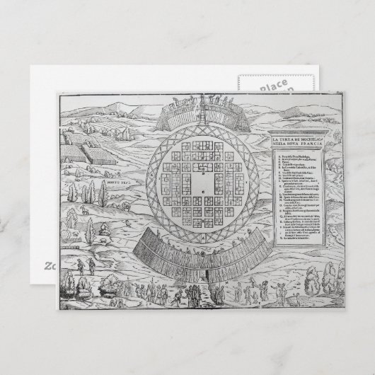 Stiftung Hochelaga Postkarte (Vorne/Hinten)