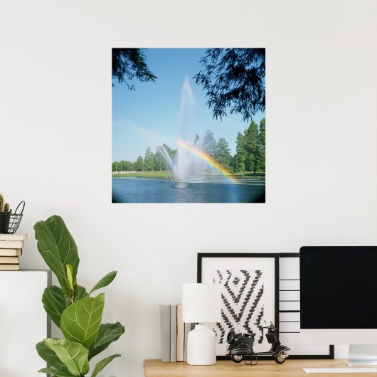 STIFTUNG UND RAINBOW SIND WALDPARK POSTER (Heimbüro)