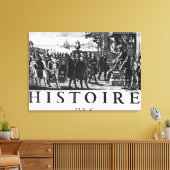 Stiftung von Louis XIV, König von Frankreich Leinwanddruck (Insitu (Wohnzimmer))