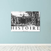 Stiftung von Louis XIV, König von Frankreich Leinwanddruck (Insitu (Holzboden))