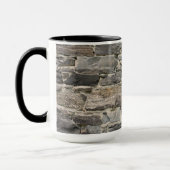 STIFTUNG WALL Black 15 oz Ringer Tasse (Links)