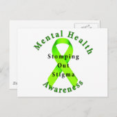 Stigma abbauen postkarte (Vorne/Hinten)