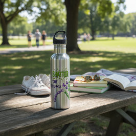 Stigma abschüttern - Wasserflasche für psychische Edelstahlflasche